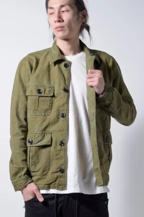 2202-SH02B Field Shirt 03 Khaki