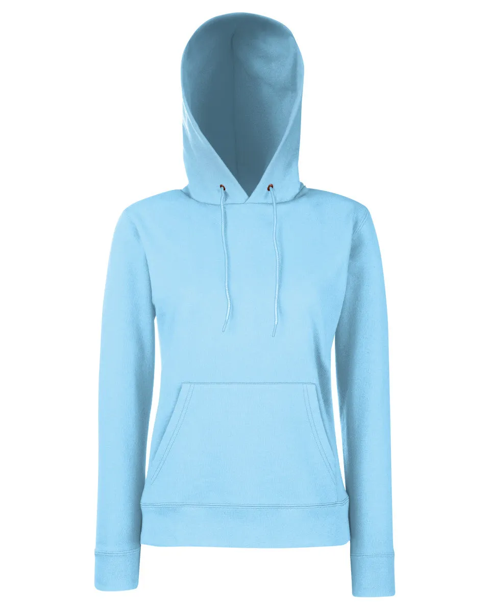 62038 Fruit Of The Loom Lady-Fit Classic Hooded Sweat