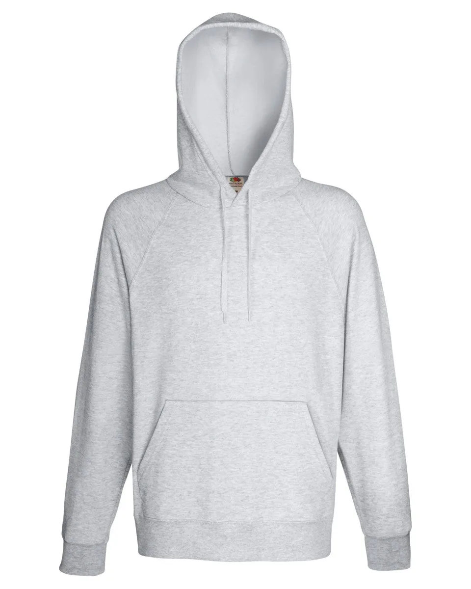 62140 Fruit Of The Loom Men's Lightweight Hooded Sweat