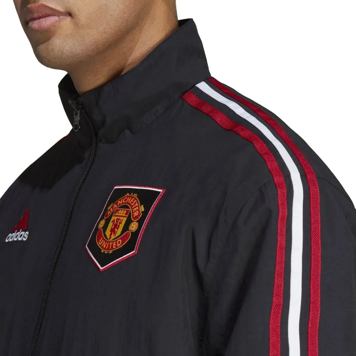 adidas Men's Manchester United FC Anthem Reversible Jacket | HT1997