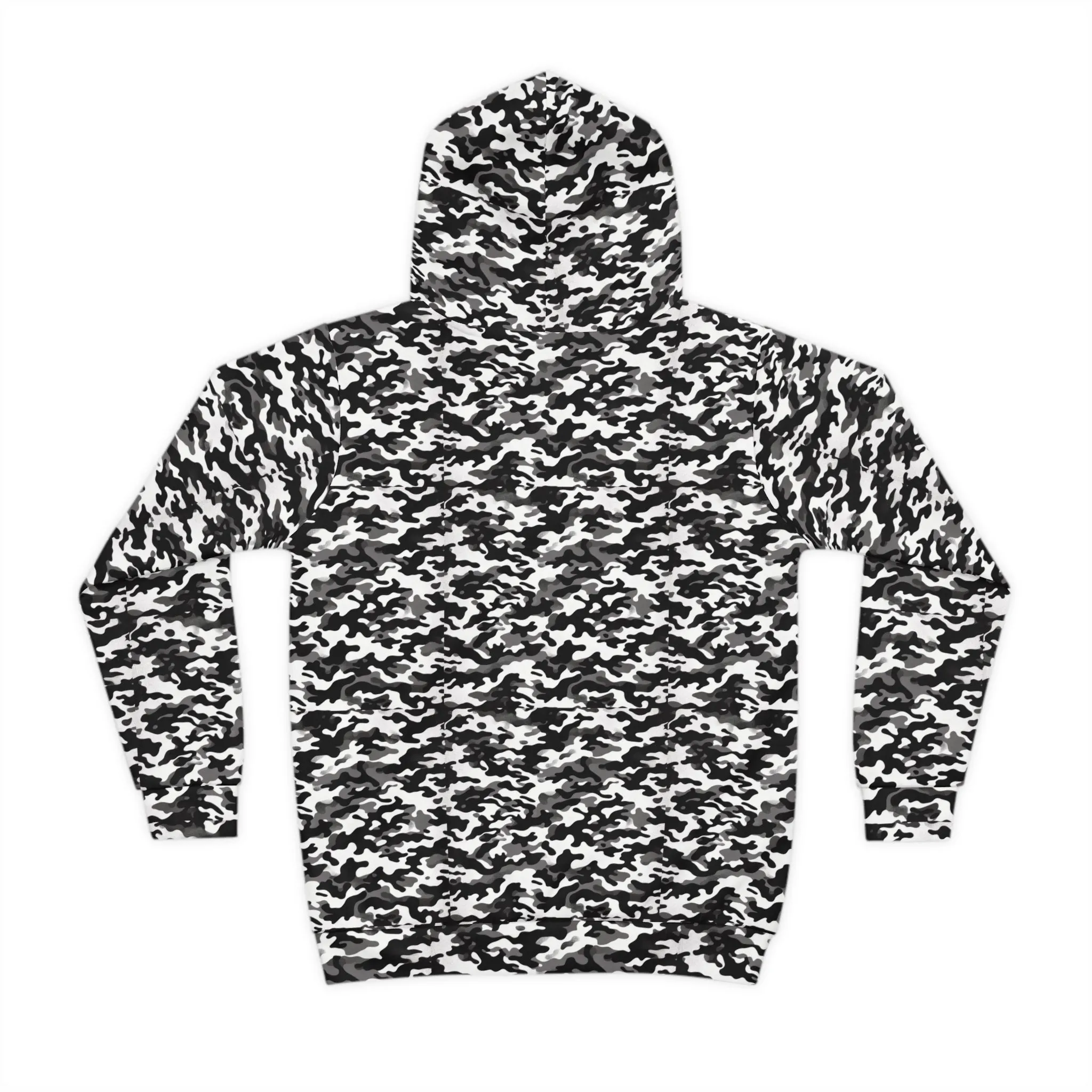 B&W Camo Children's Hoodie (AOP)