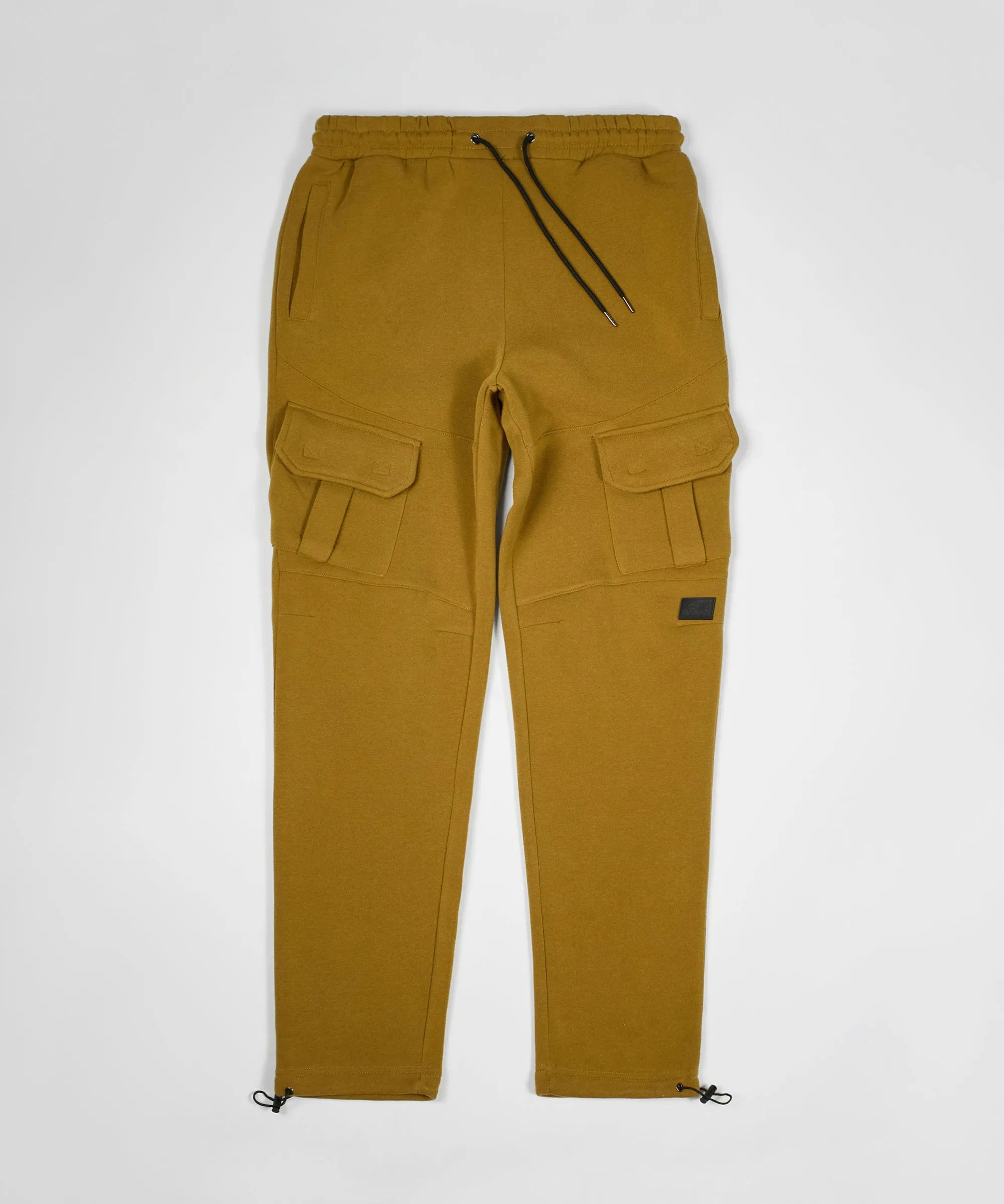 Banks Relaxed Fit Fleece Cargo Pants - Khaki