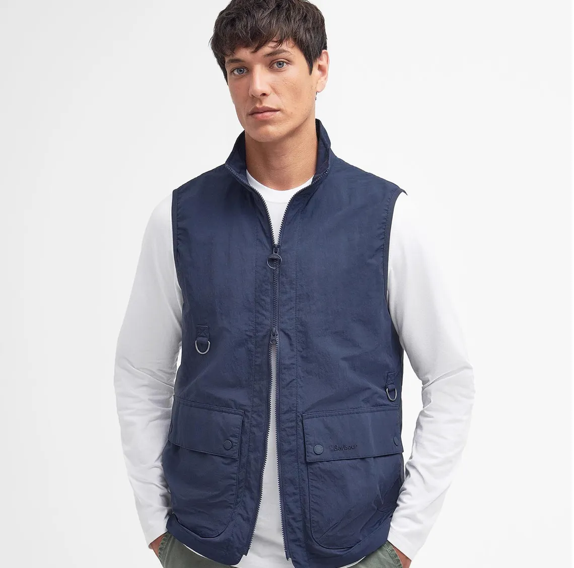 BARBOUR Utility Spey Vest Navy