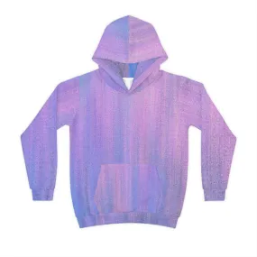 Blue & Purple Metalic - Inovax Children's Hoodie