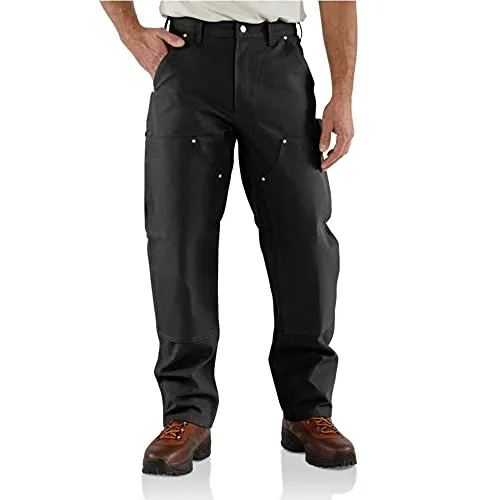 Carhartt B01 Men's Loose Fit Firm Duck Double-Front Utility Work Pant