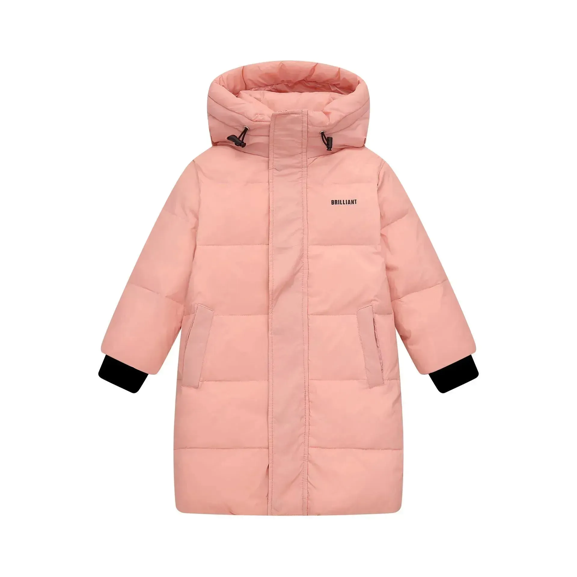 Children's Mid-length Down Jacket Thickened Winter Jacket  for kids