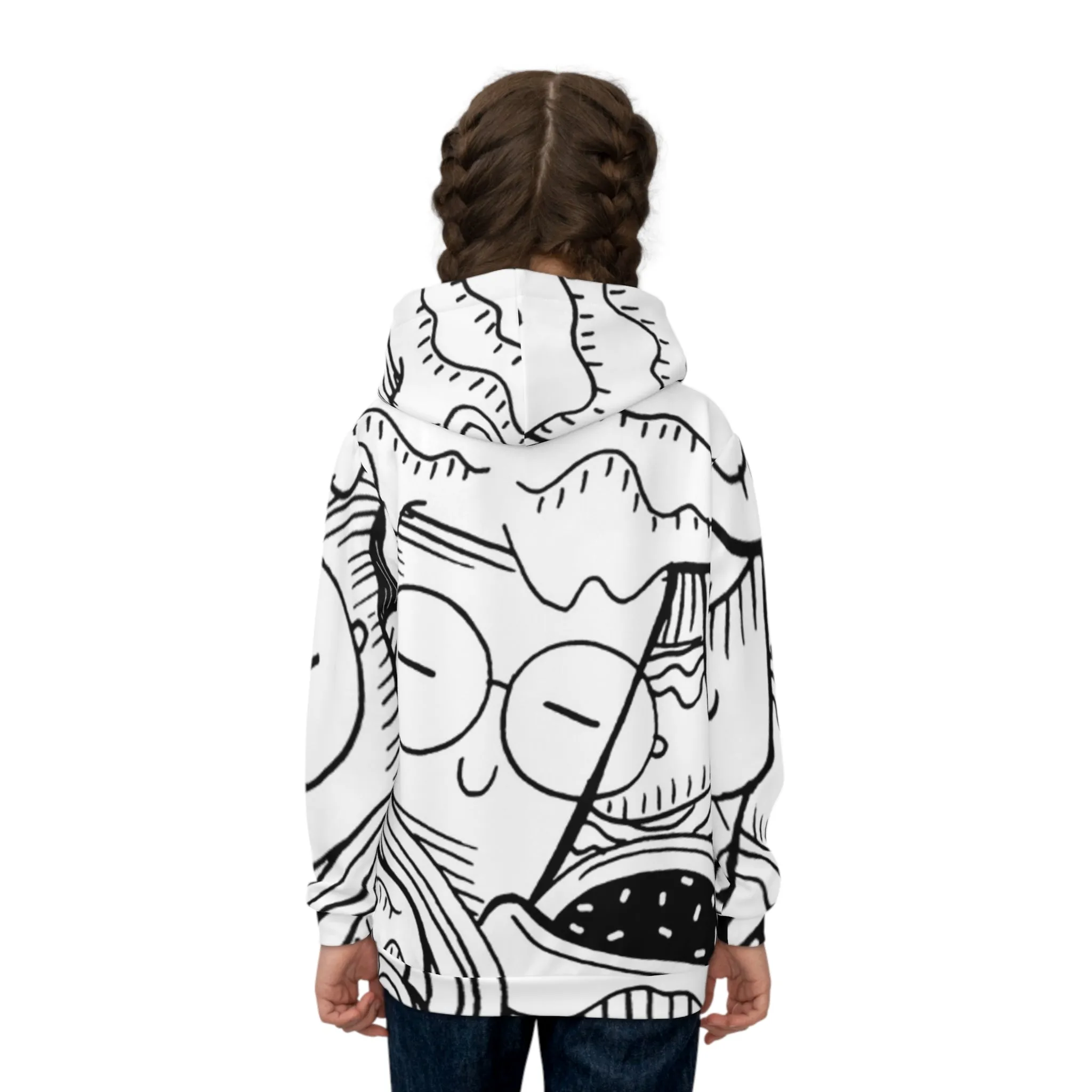 Doodle Icecream - Inovax Children's Hoodie