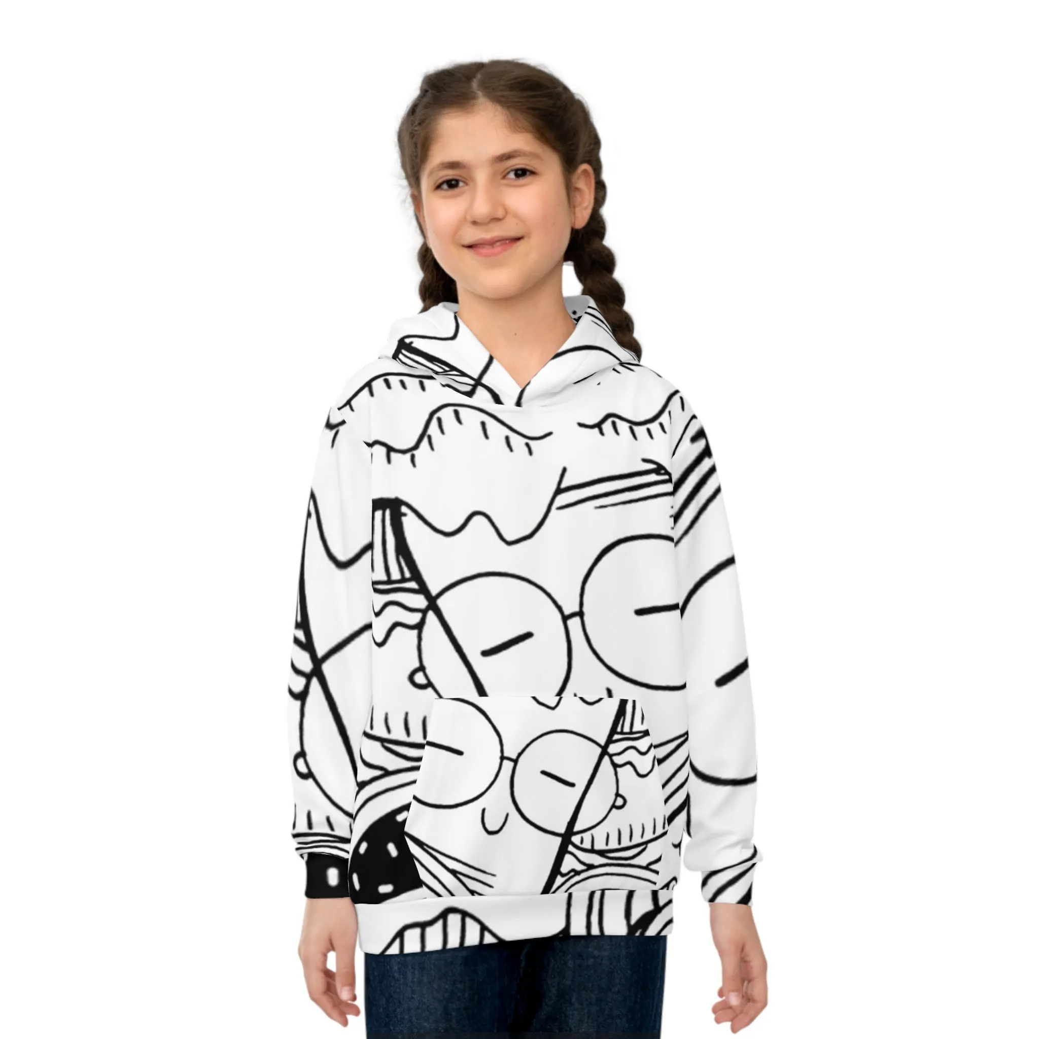 Doodle Icecream - Inovax Children's Hoodie