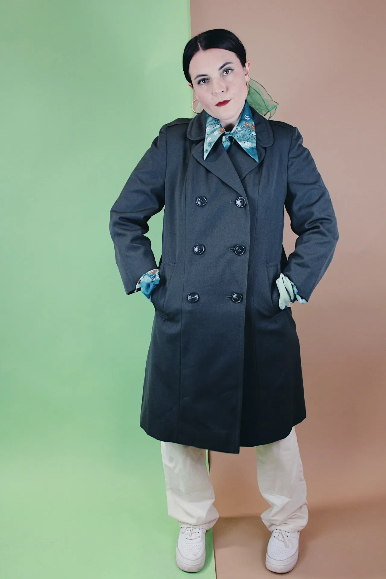 Double Breasted Trench Coat