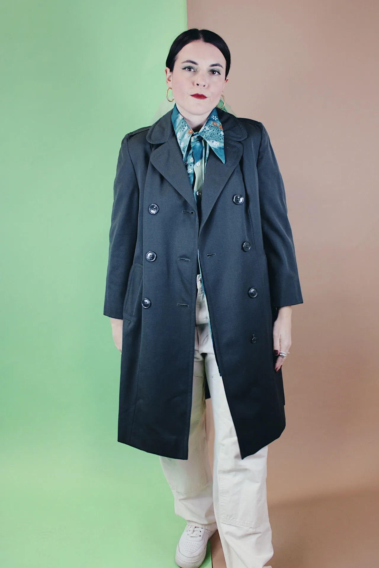 Double Breasted Trench Coat