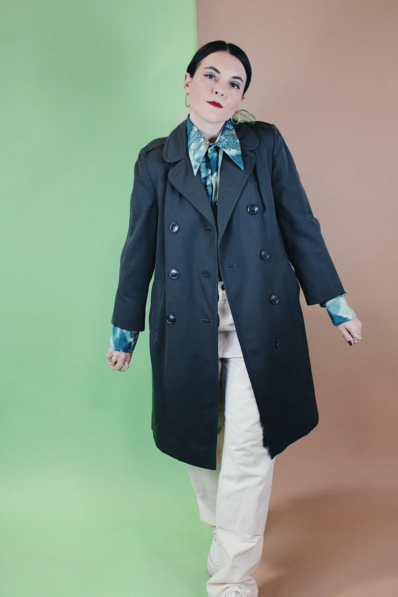 Double Breasted Trench Coat