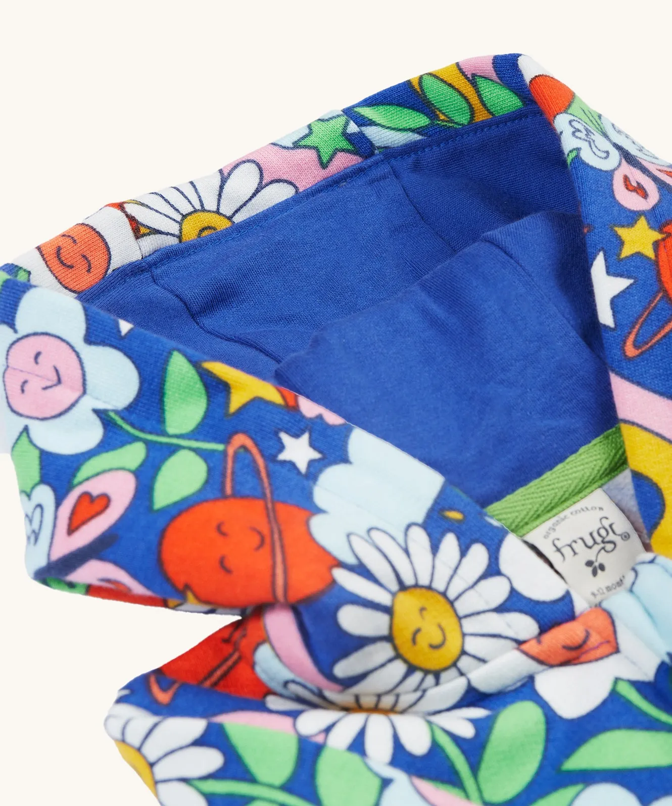 Frugi Snuggle Suit - Retro Happy