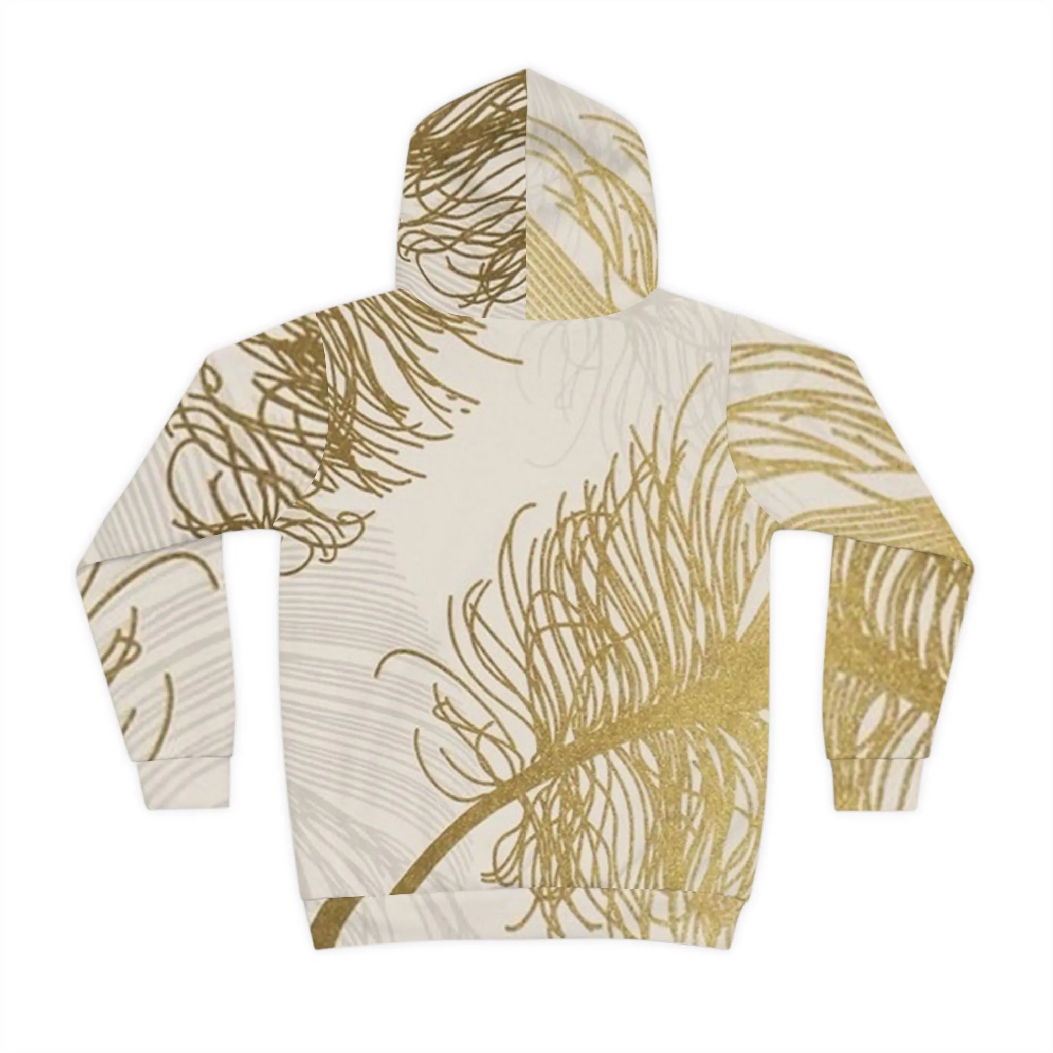 Golden Feathers - Inovax Children's Hoodie