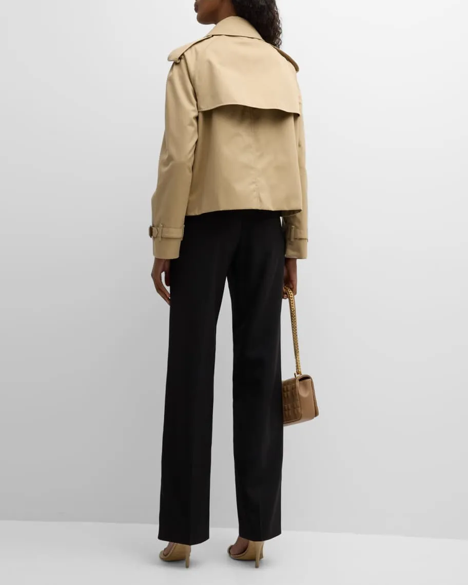 Haltye Burberry short trench coat