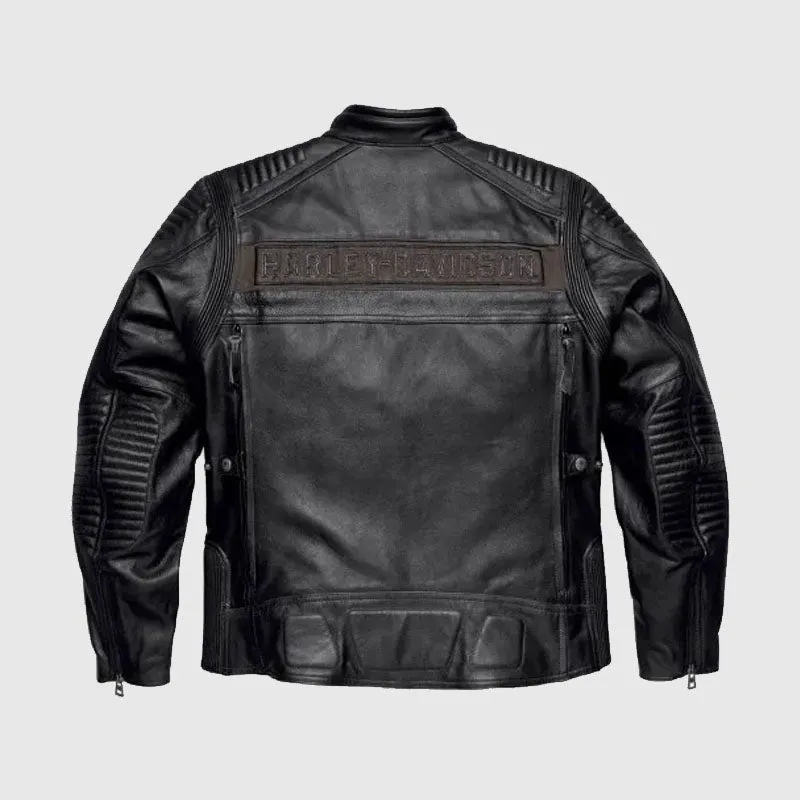 Harley -Davidson Men's  Asylum Leather Jacket