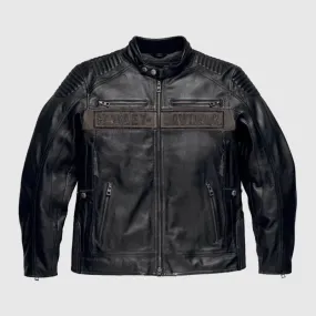 Harley -Davidson Men's  Asylum Leather Jacket