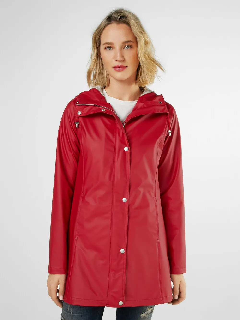 Ilse Jacobsen raincoat, red