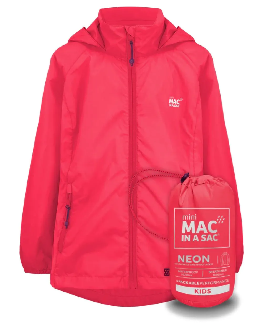 Mac In A Sac Origin Childrens Mini Packable Waterproof Jacket