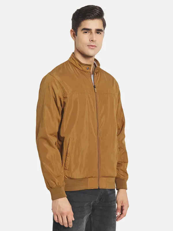 Mettle Men Brown Bomber Jacket