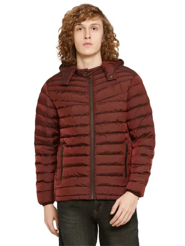 Mettle Men Puffer Front Open Jacket