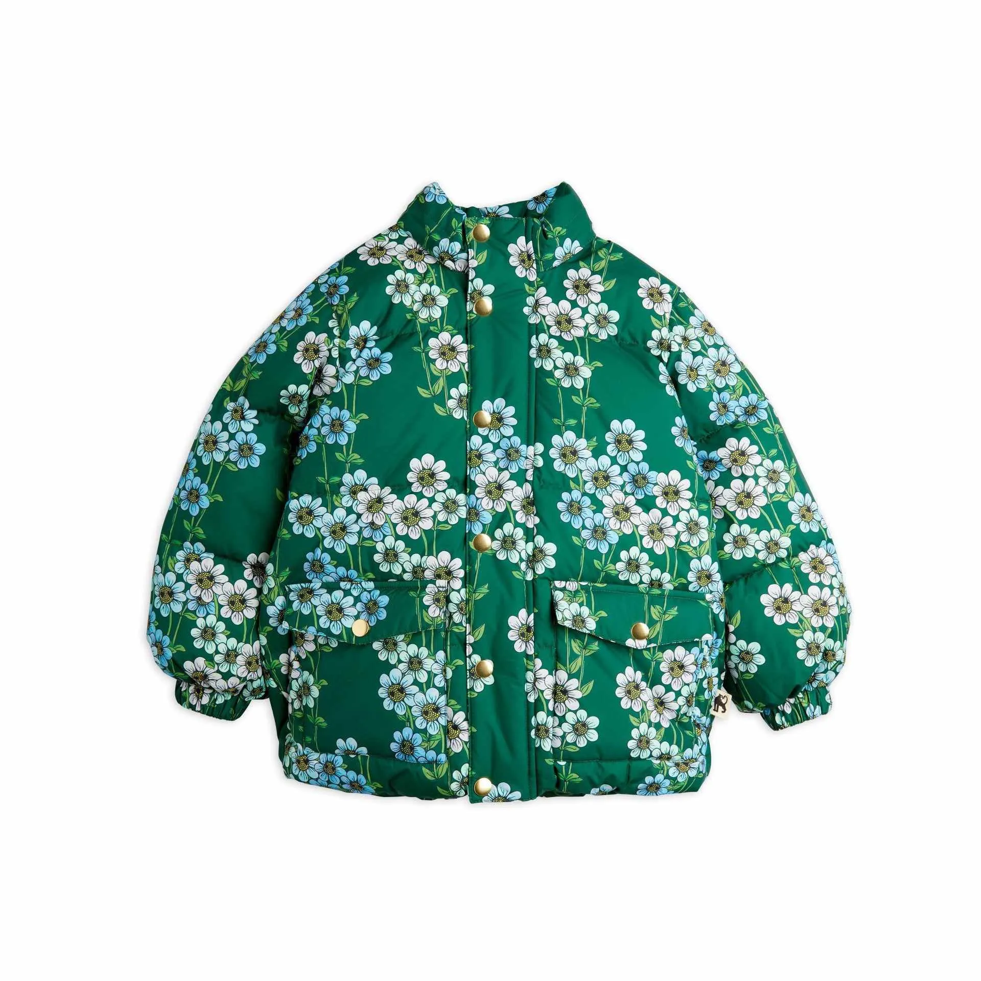 Mini Rodini - Daisies heavy puffer jacket