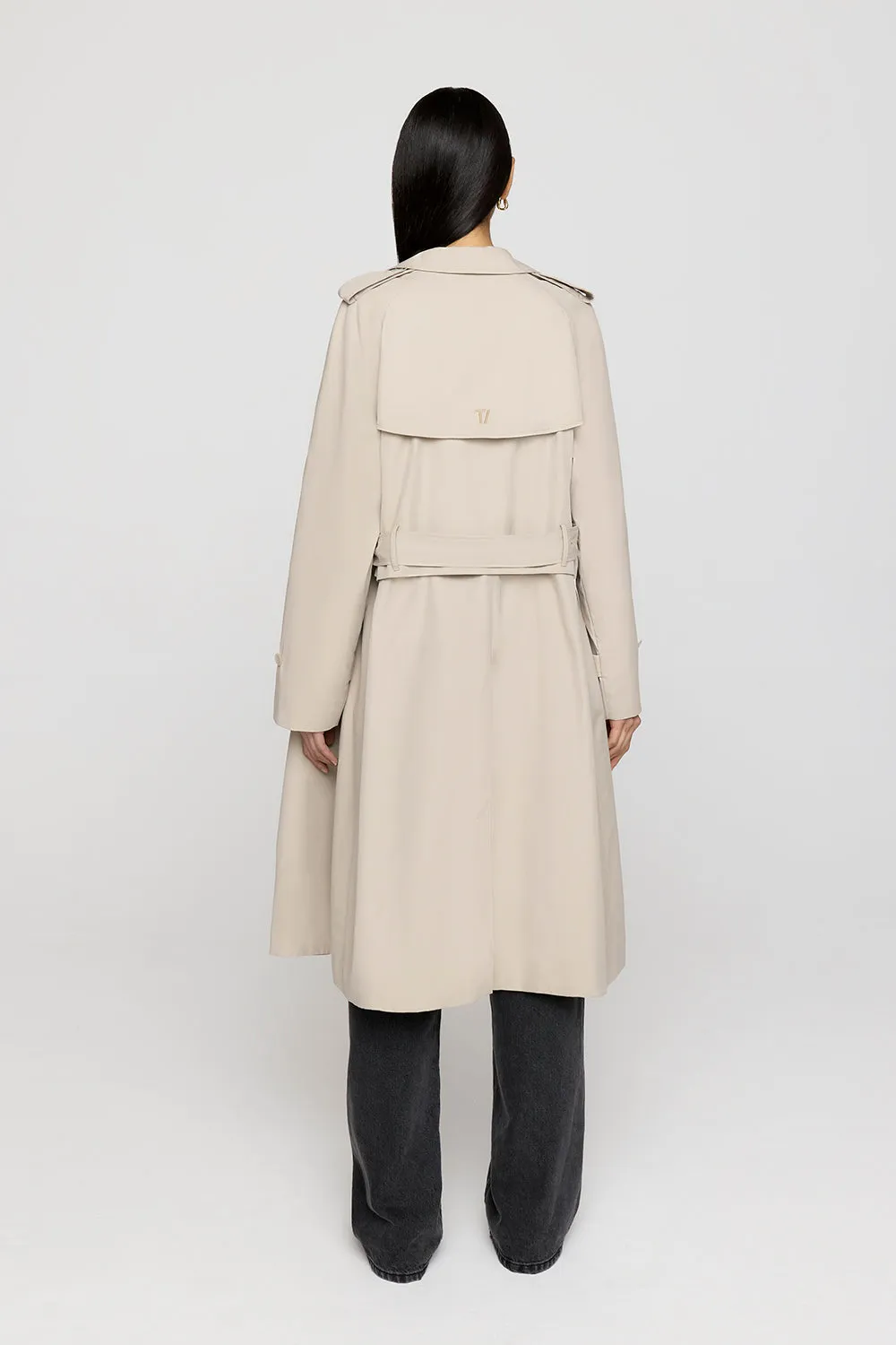 Multiway Belted Trench Coat - Truffle