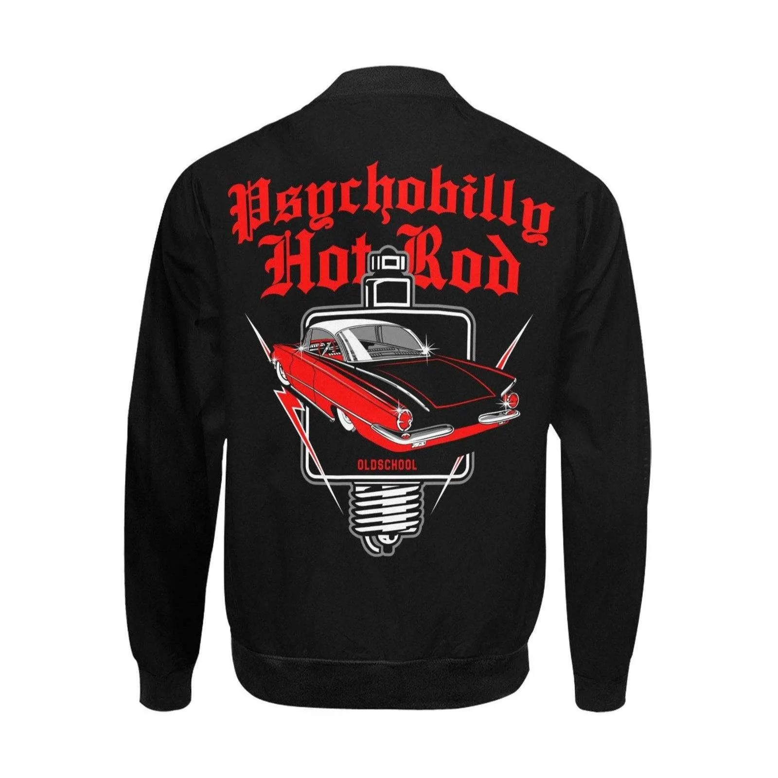 PSYCHOBILLY HOTROD Men's Hot Rod Bomber Jacket