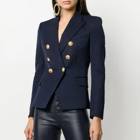 Sign It Navy Blue Women's Blazer