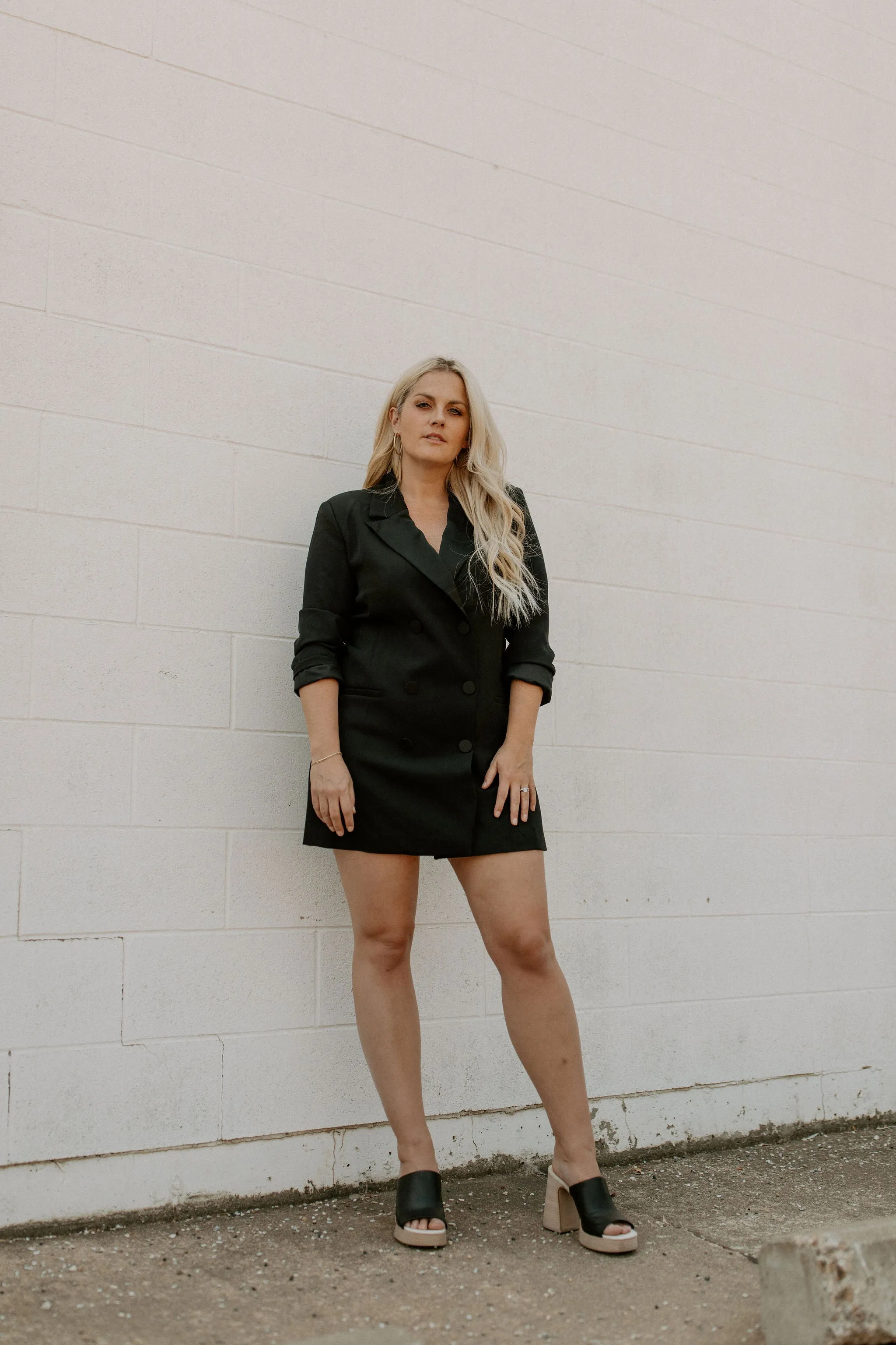 The Shaw Tuxedo Mini Dress