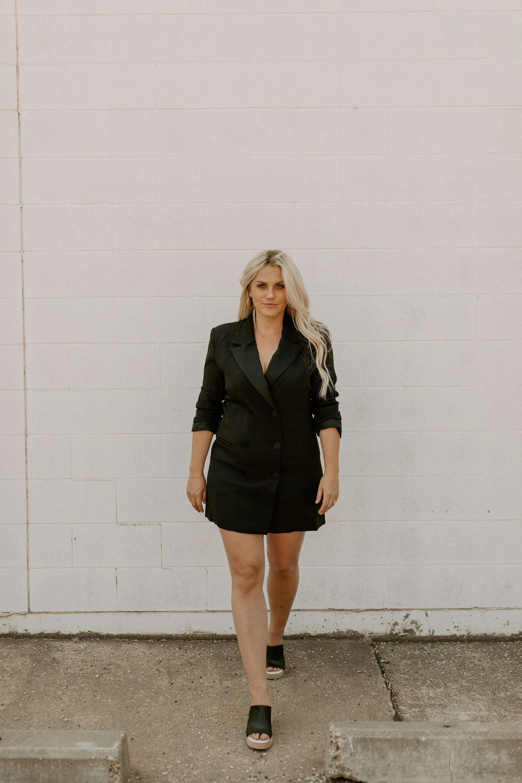 The Shaw Tuxedo Mini Dress