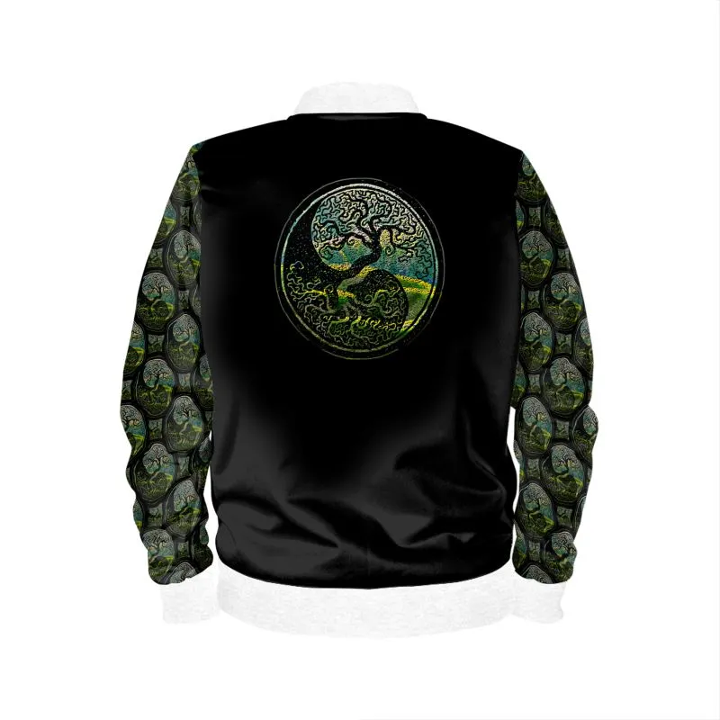 Tree of Life - As above, so below by KTJ Men's Designer Bomber Jacket