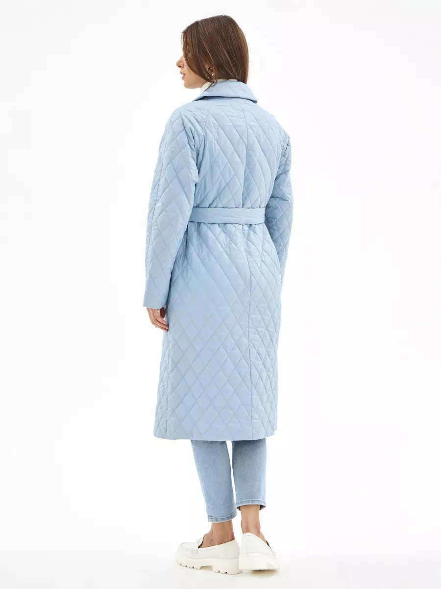 Trench Coat Women Blue