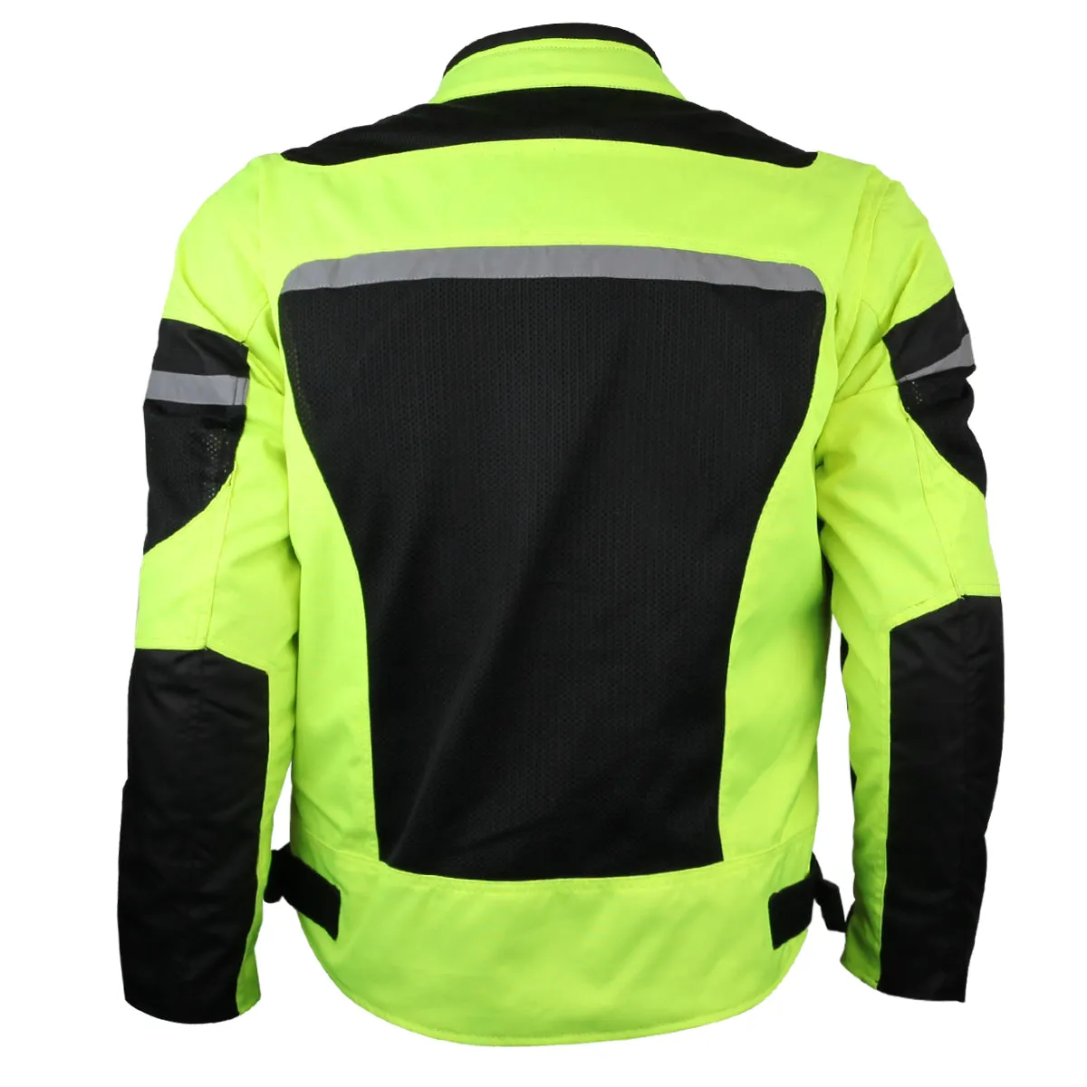 VL1624HG Advanced 3-Season Hi-Vis Mesh/Textile CE Armor Motorcycle Jacket