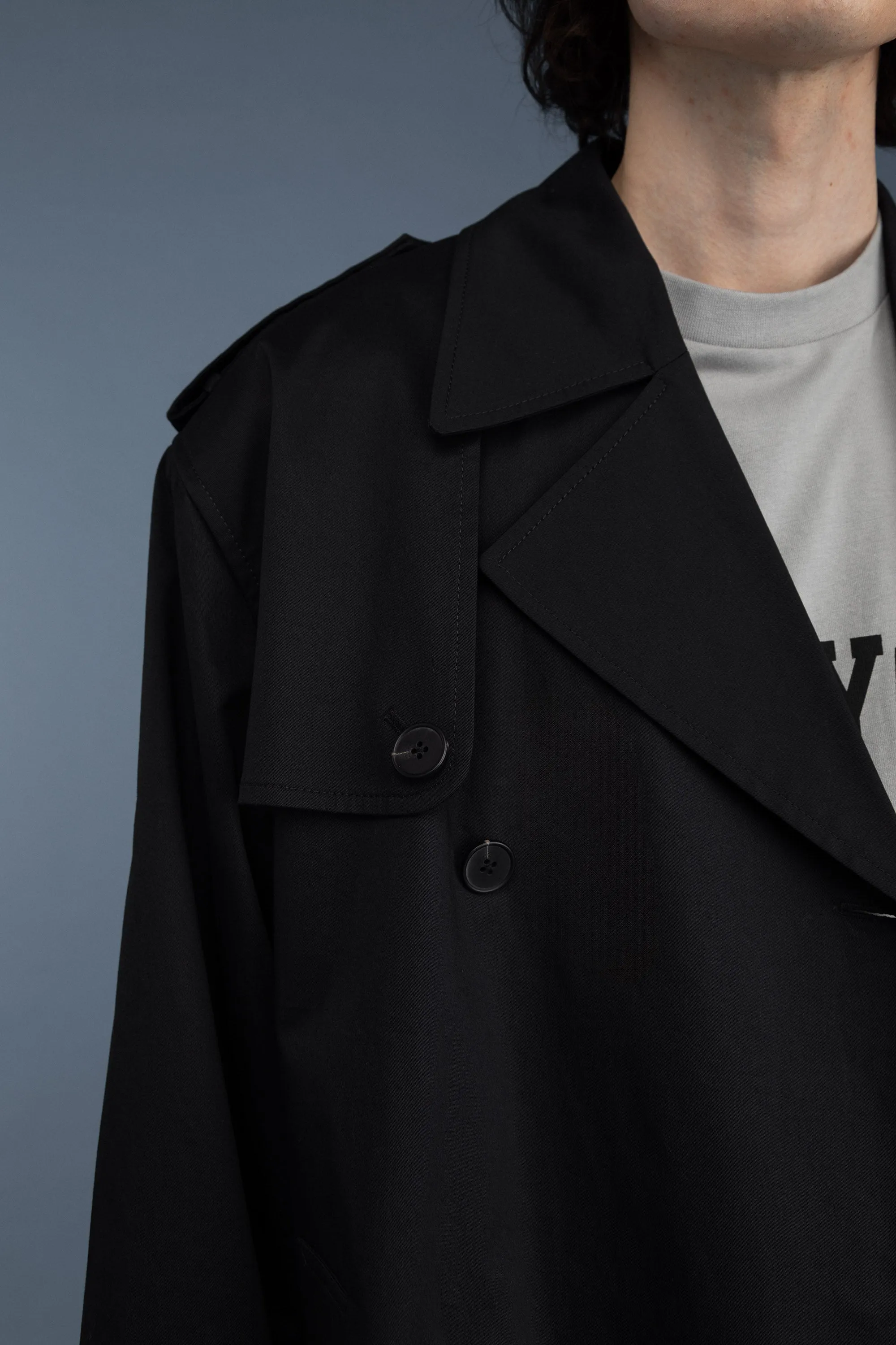 WATER REPELLENT COTTON TRENCH COAT