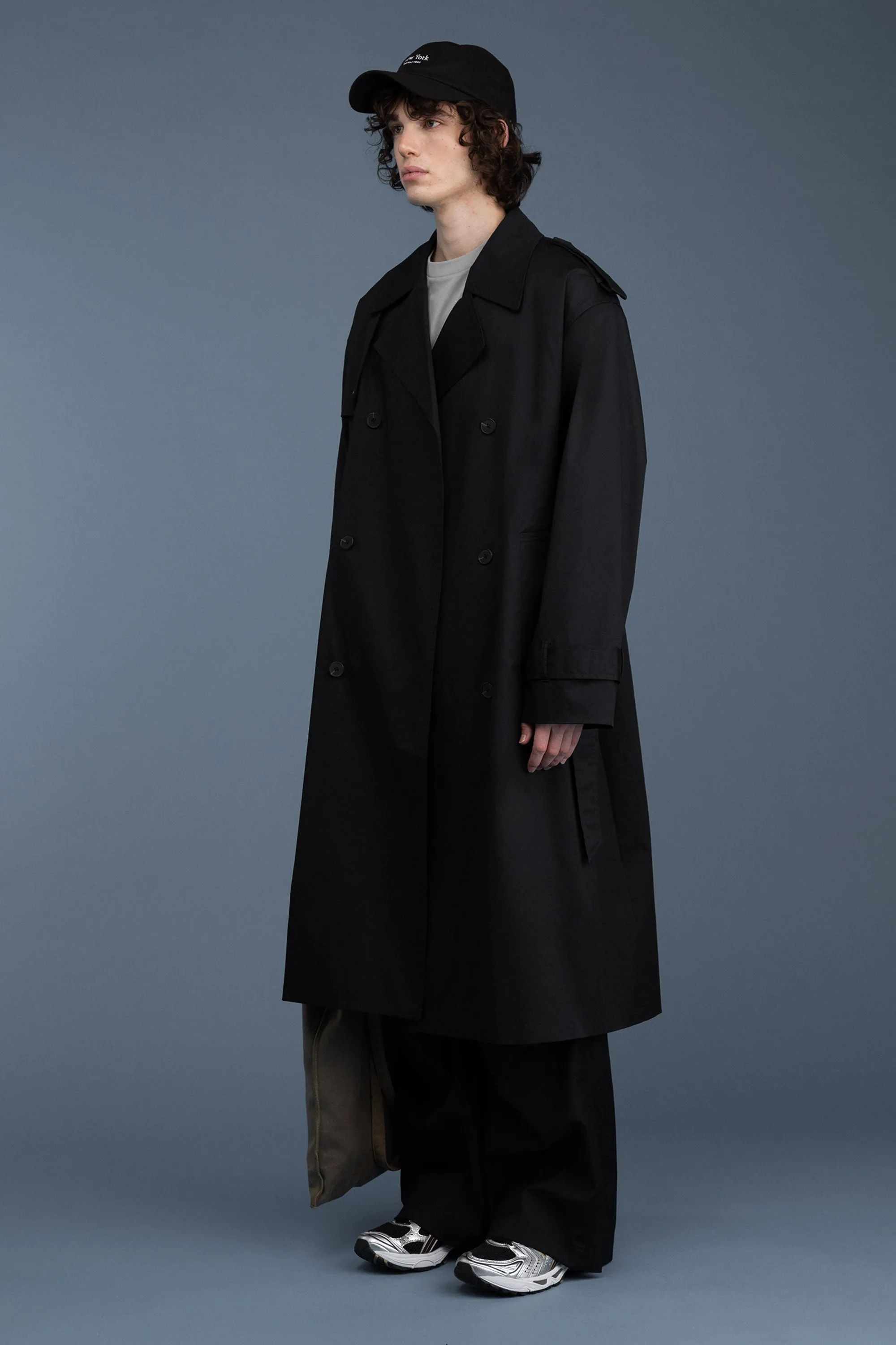 WATER REPELLENT COTTON TRENCH COAT