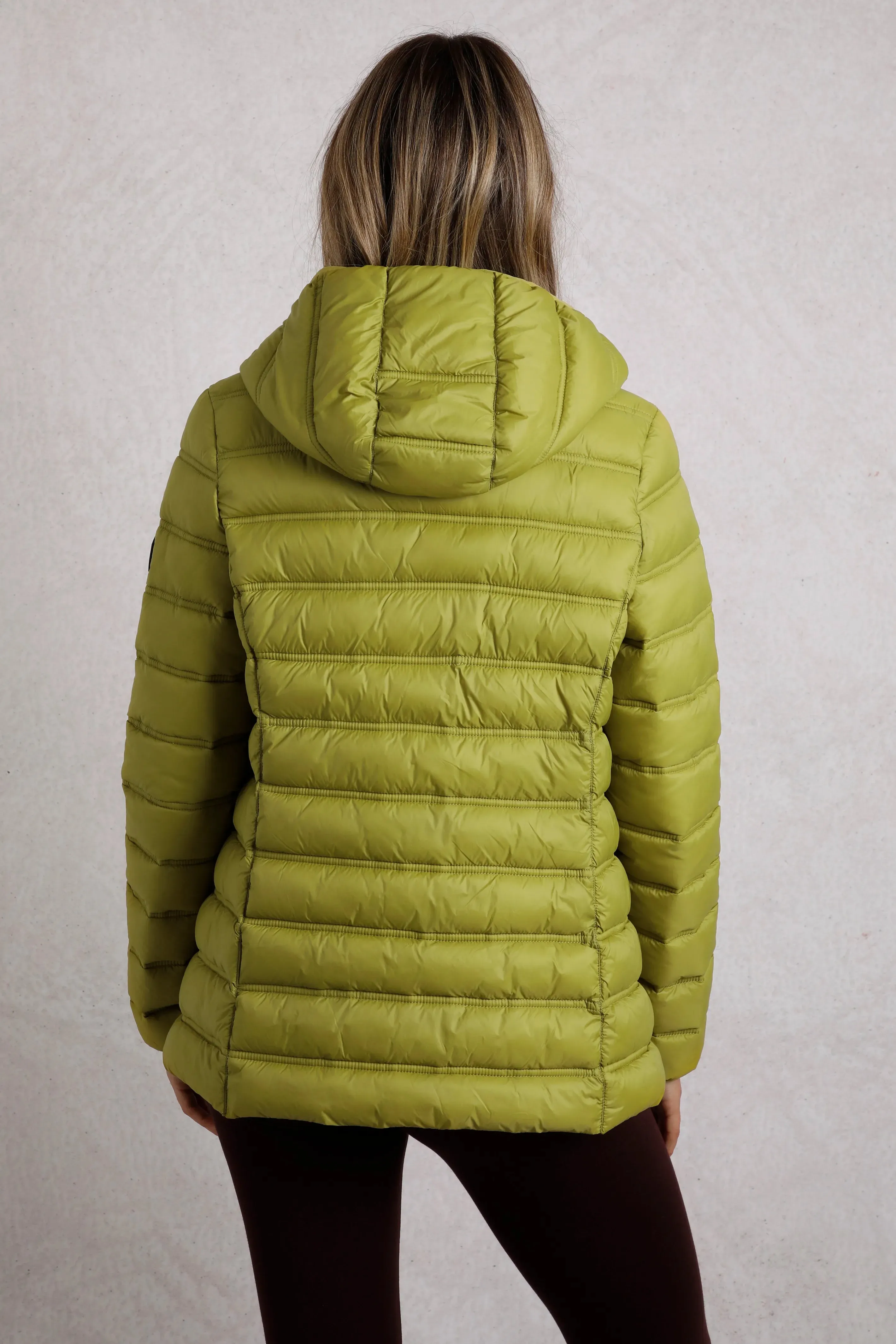 Weird Fish 20 Green Eshka Lightweight Padded Jacket