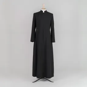 Women's Custom Double-Breasted Cassock in 120s Merino Wool