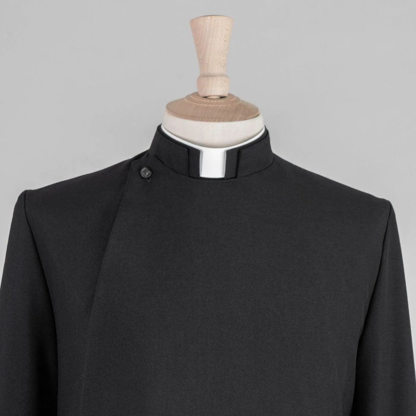 Women's Custom Double-Breasted Cassock in 120s Merino Wool