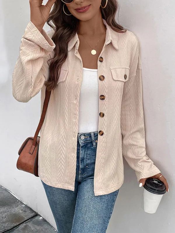 Women's New Lapel Casual Cardigan Jacket